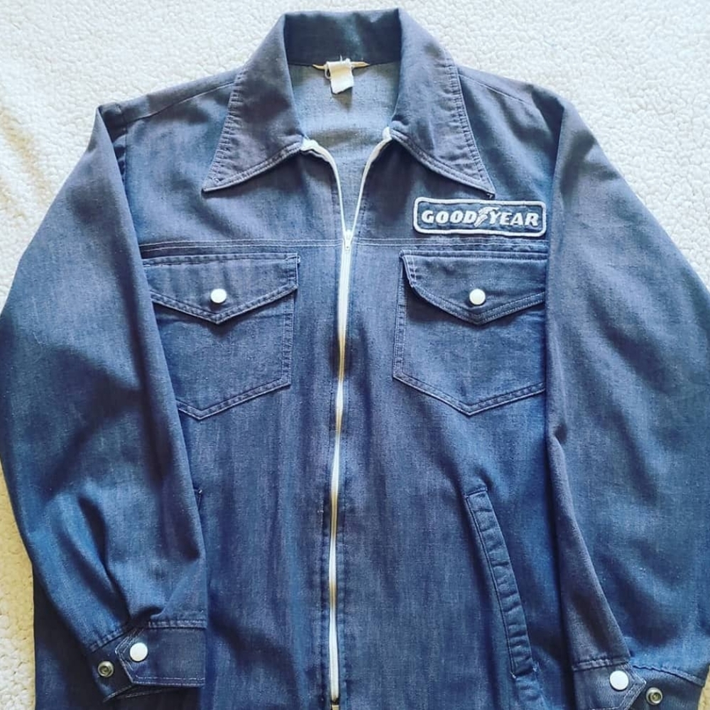 Vintage Goodyear Pit Crew Jacket.